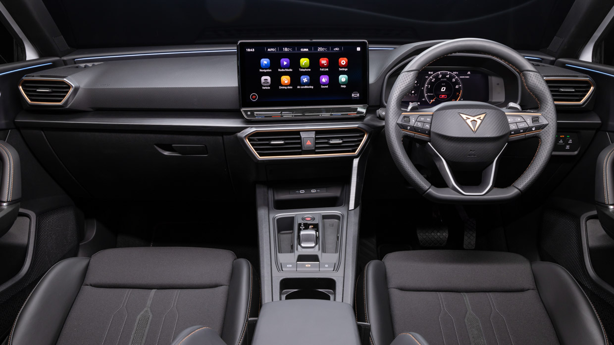 Cupra Leon V 2023 interior