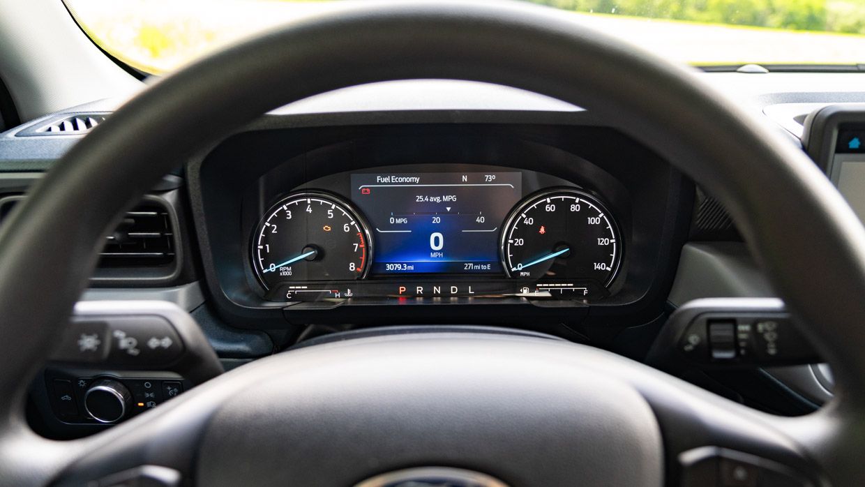 Ford Maverick Tremor 2023 interior digital dash