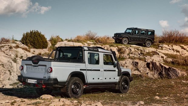 2023 Ineos Grenadier Quartermaster with Grenadier wagon