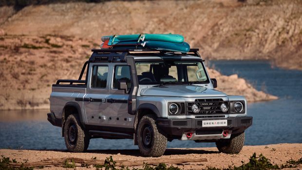 2023 Ineos Grenadier Quartermaster by the lake