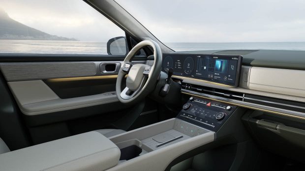 2024 Hyundai Santa Fe interior wide shot