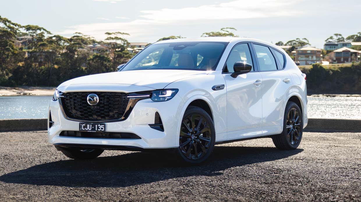 Mazda CX-60 P50E Azami SP 2023 front 3/4