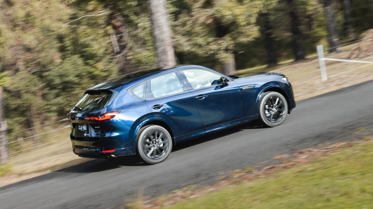 Mazda CX-60 P50E GT 2023 rear above