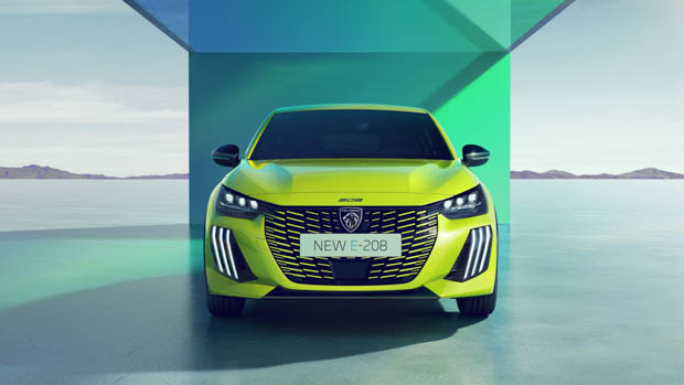 2024 Peugeot E-208 front end static