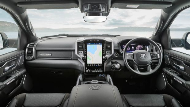 2023 Ram 1500 Laramie Sport interior wide shot