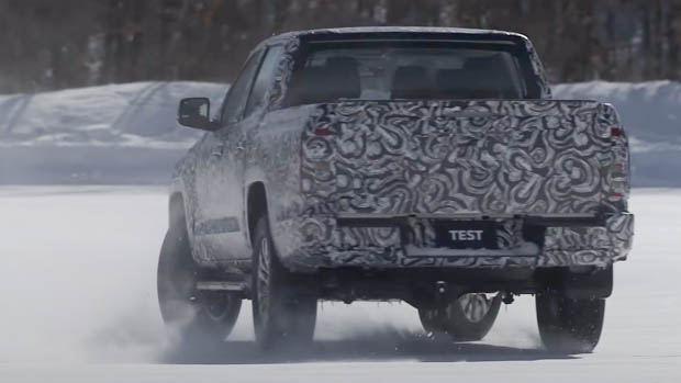 2024 Mitsubishi Triton snow drift opposite lock