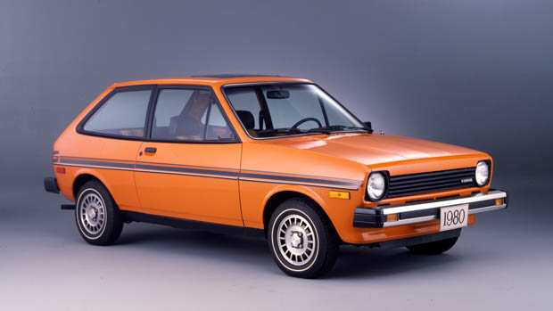 1980 Ford Fiesta two door orange