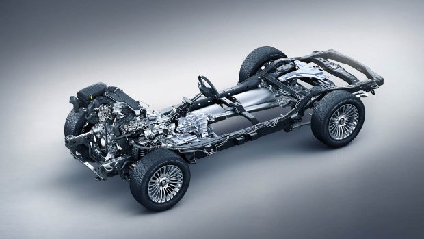 2023 GWM Tank 500 chassis and powertrain