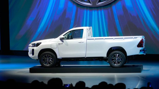 Toyota Hilux electric concept car with Akio Toyoda image 2