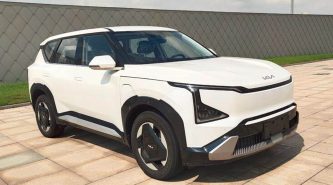 Kia EV5 2024: fully electric Sportage sibling leaks in China