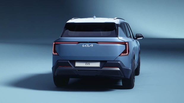 2024 Kia EV5 exterior rear end static