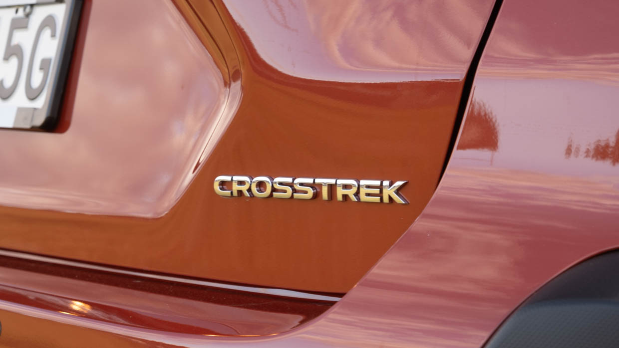 Subaru Crosstrek 2.0S rear name badging