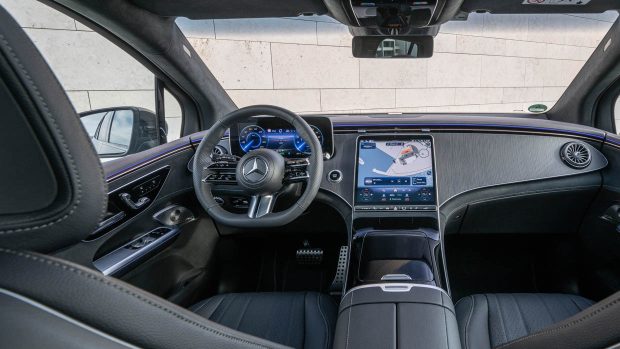 2024 Mercedes-Benz EQE SUV interior wide