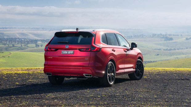 2023 Honda CR-V rear 3/4 fields