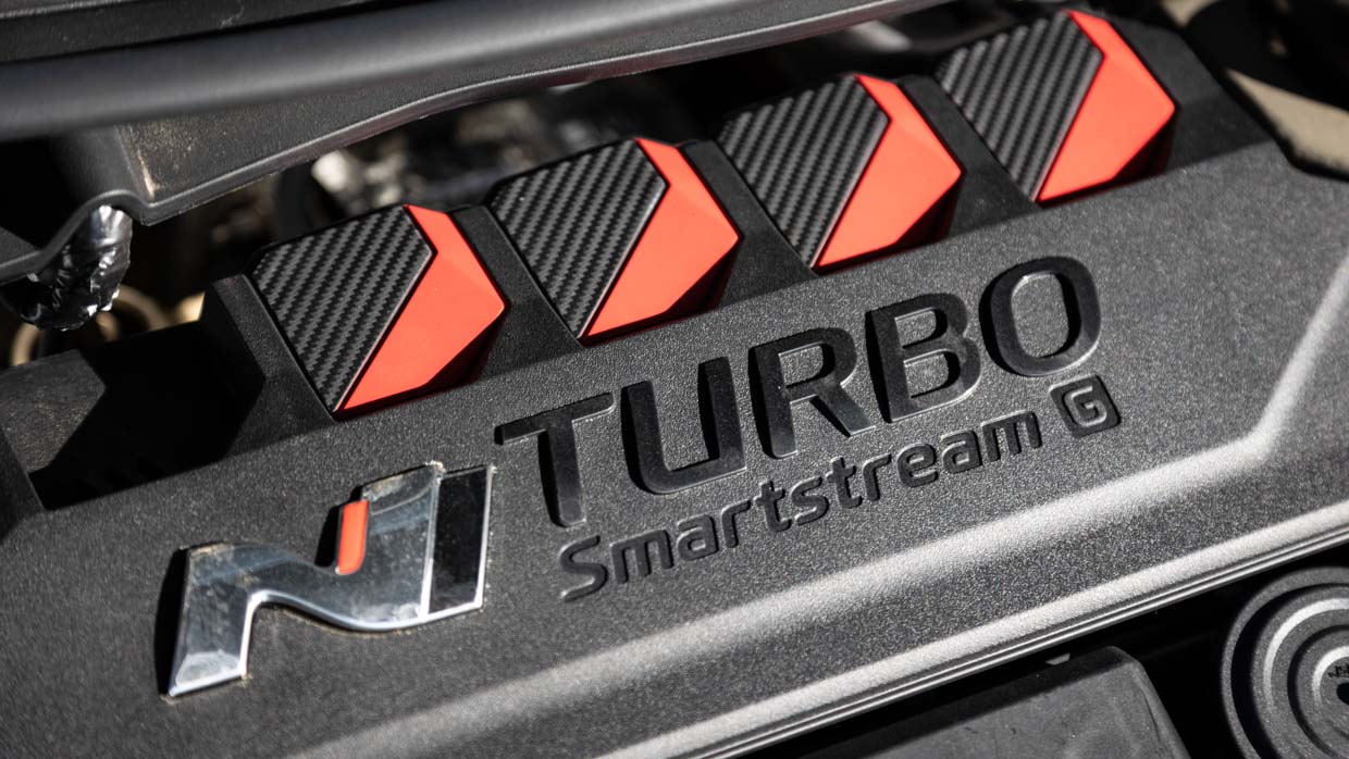 Hyundai i20N 2023 hill climb engine