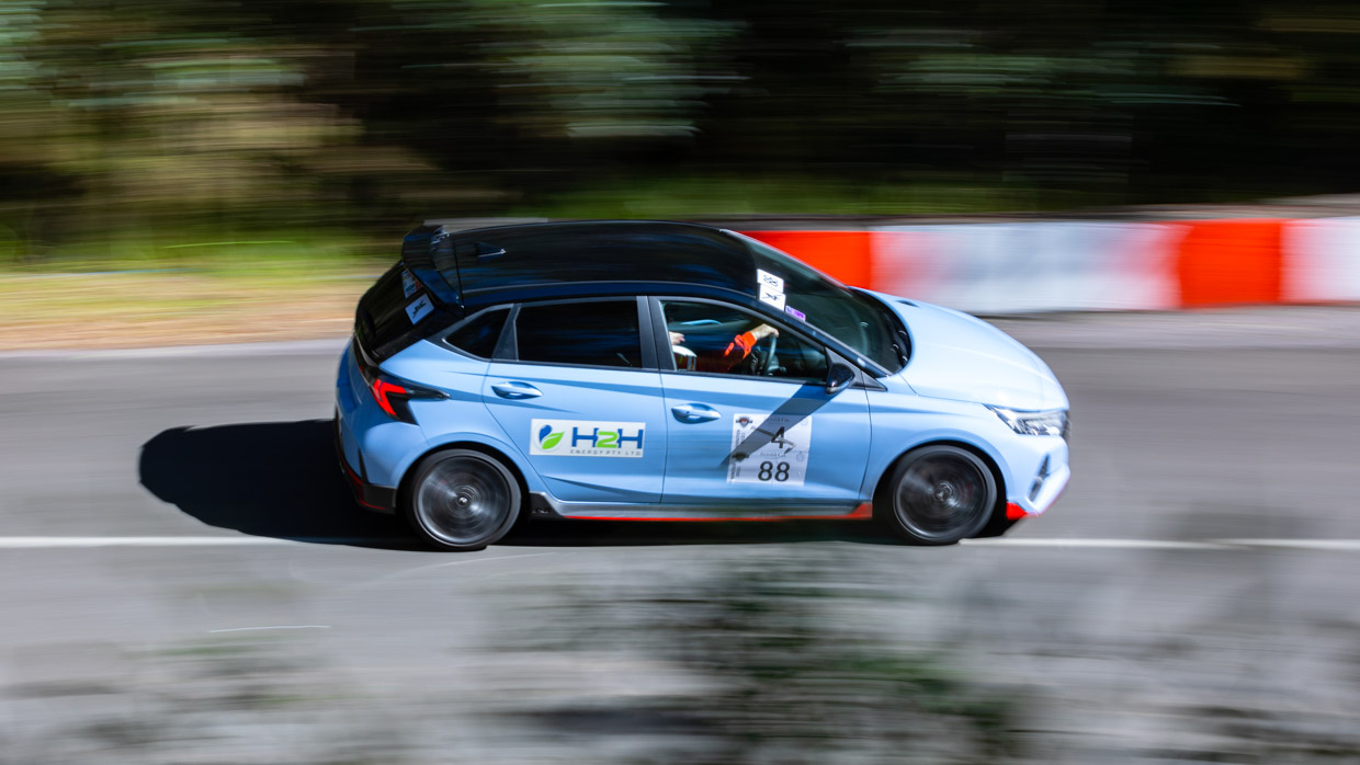 Hyundai i20N 2023 hill climb 2