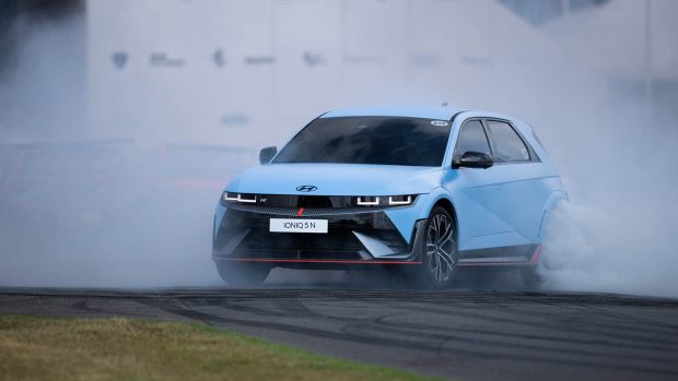 2024 Hyundai Ioniq 5 N burnout