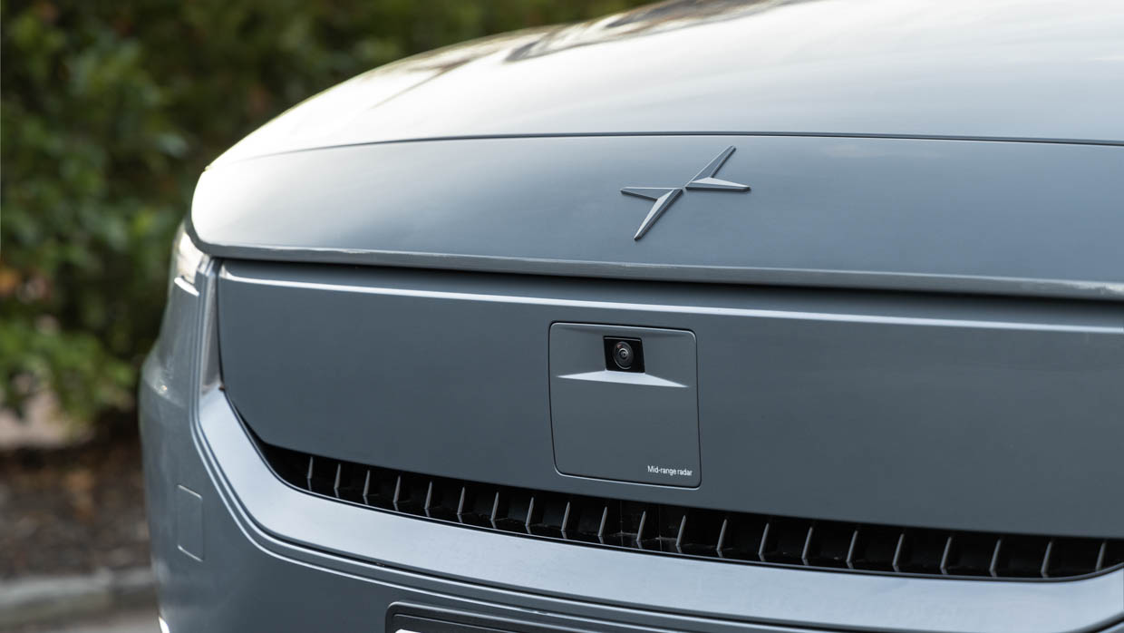 MY24 Polestar 2 long range single motor front end sensors