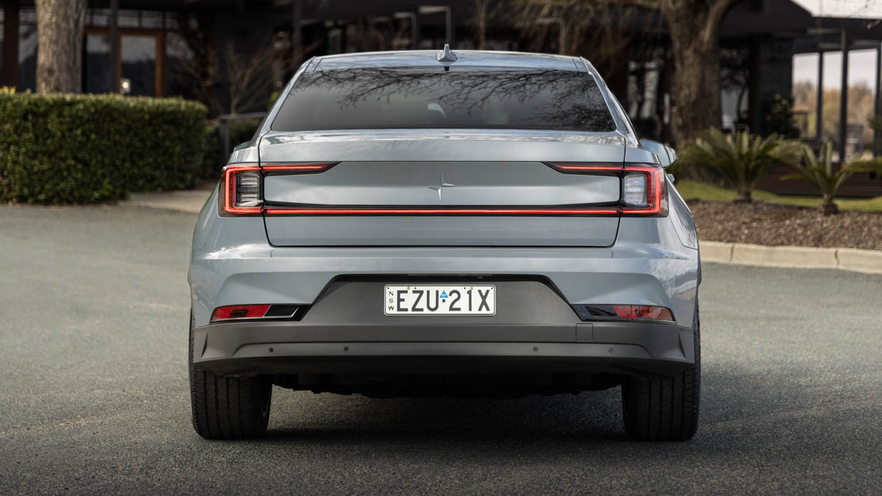 MY24 Polestar 2 long range single motor rear end static