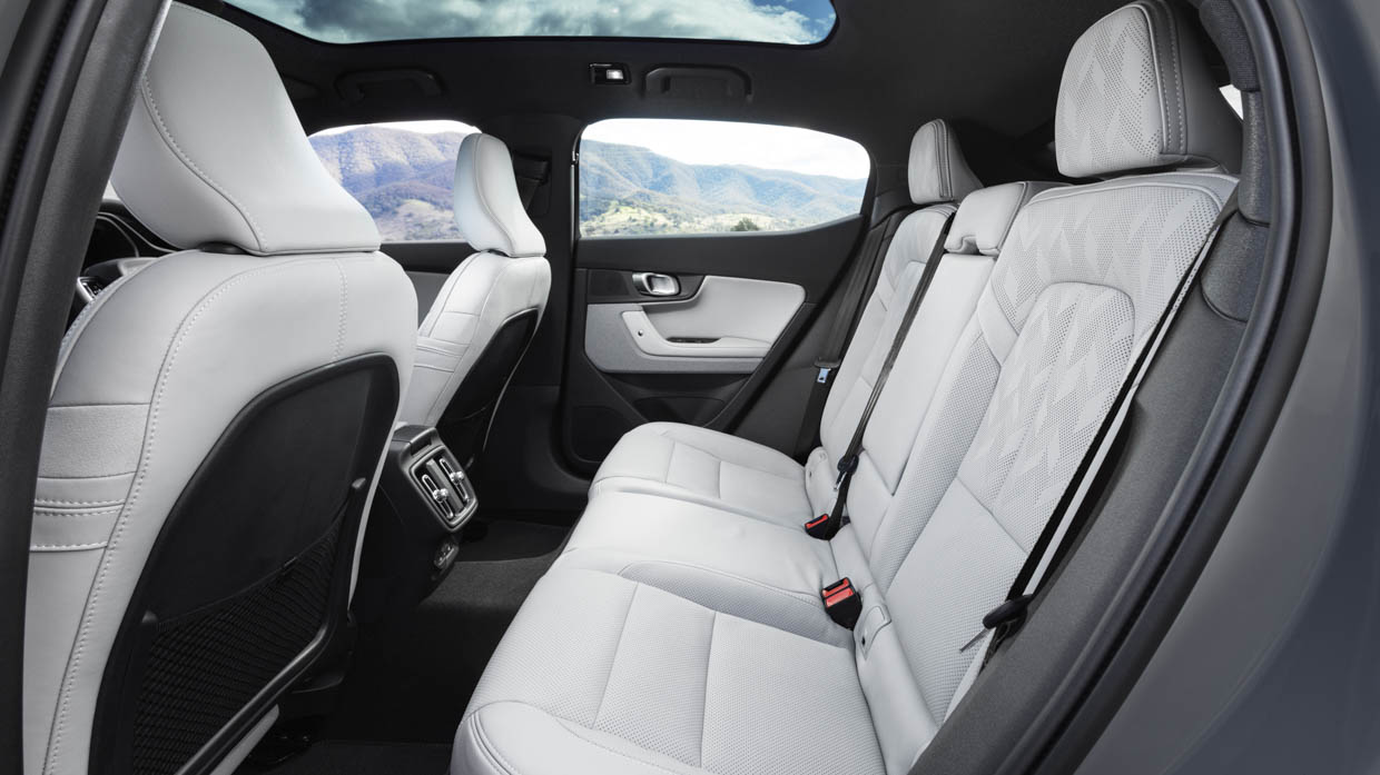 MY24 Polestar 2 long range single motor interior rear seats