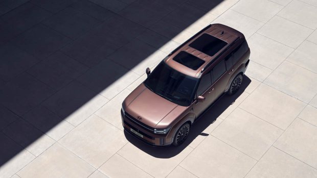 2024 Hyundai Santa Fe top down view