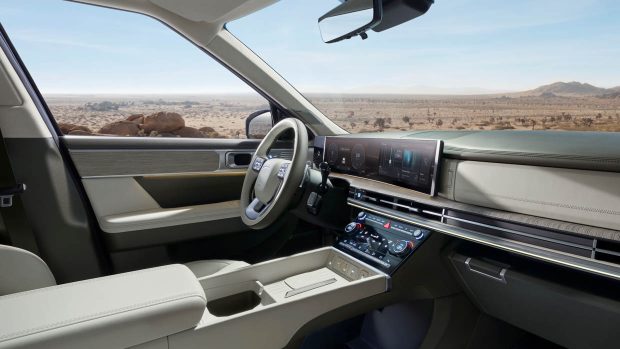 2024 Hyundai Santa Fe interior wide shot