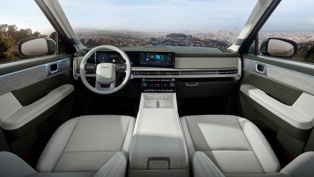 2024 Hyundai Santa Fe interior wide shot 2