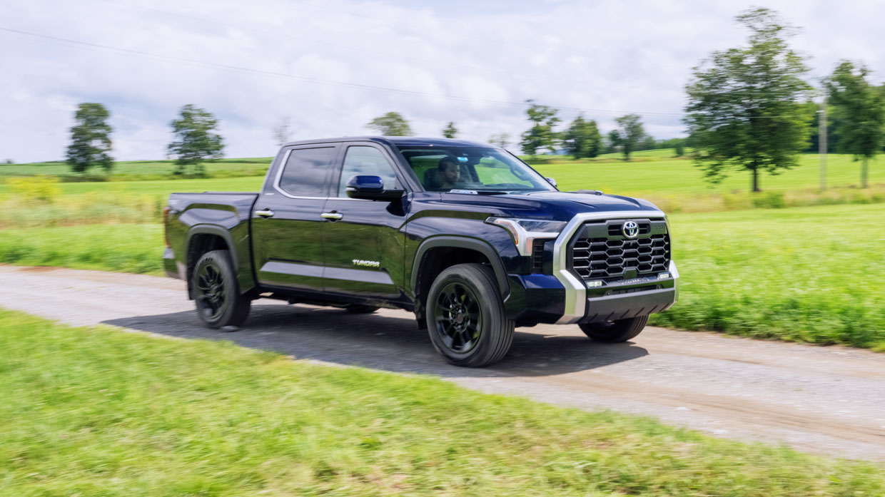 Toyota Tundra Limited Hybrid 2023 driving