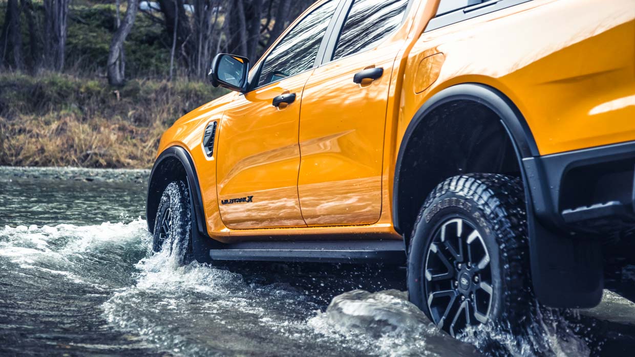 Ford Ranger Wildtrak X 2023 side water
