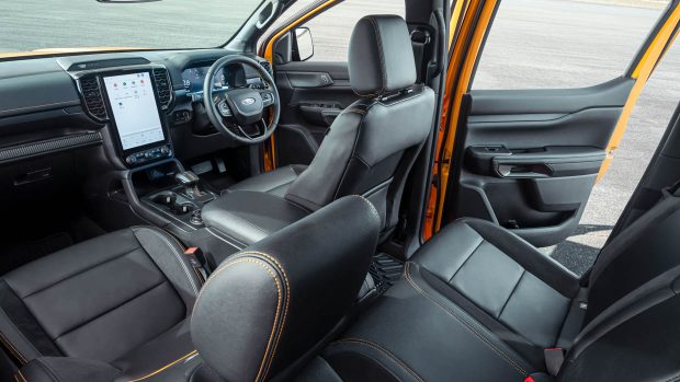 Ford Ranger Wildtrak X 2023 interior