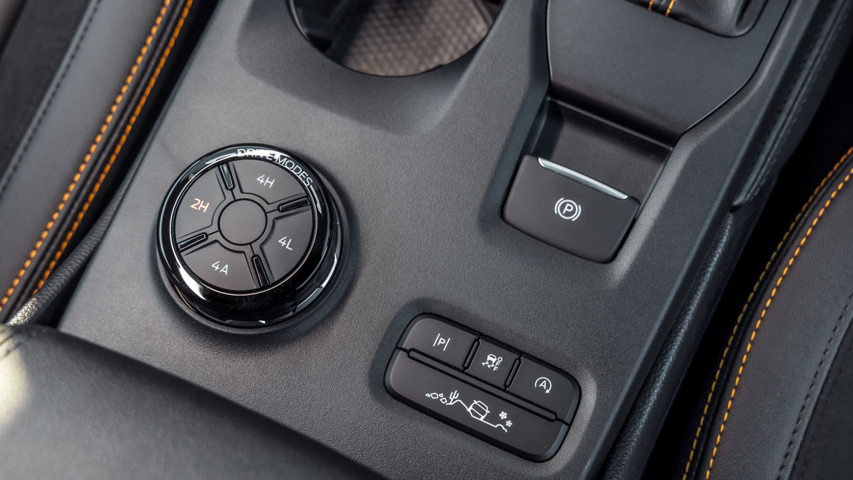 Ford Ranger Wildtrak X 2023 knob