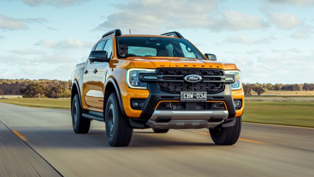 Ford Ranger Wildtrak X 2023 front 3/4 4