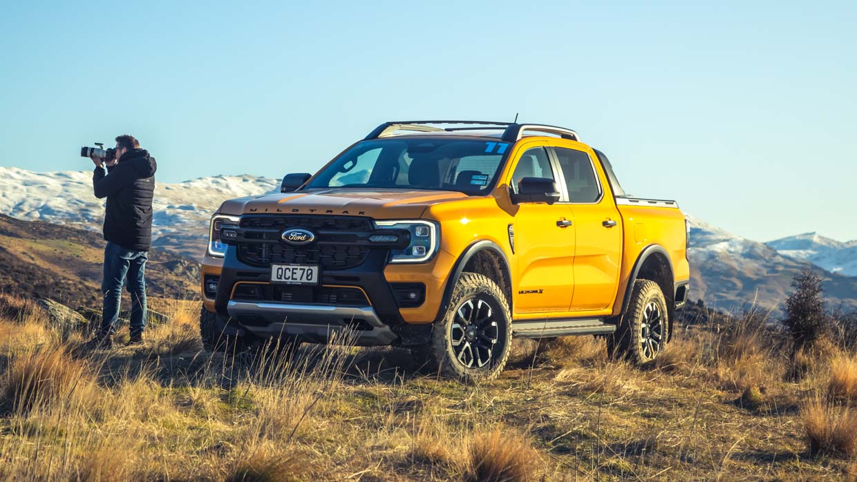 Ford Ranger Wildtrak X 2023 front 3/4 3