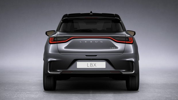 Lexus LBX 2024 rear