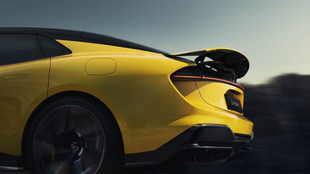 2024 Lotus Emeya rear end detail