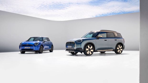 2024 Mini Cooper SE with new electric Countryman
