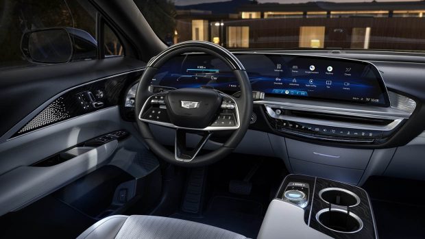 2023 Cadillac Lyriq interior shot