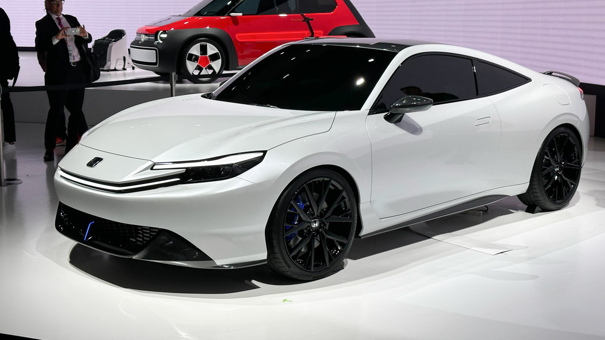 The Honda Prelude returns! Iconic coupe reboots as EV sportscar 