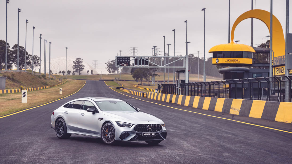 Mercedes-AMG GT 63 S E Performance 2023 wide shot