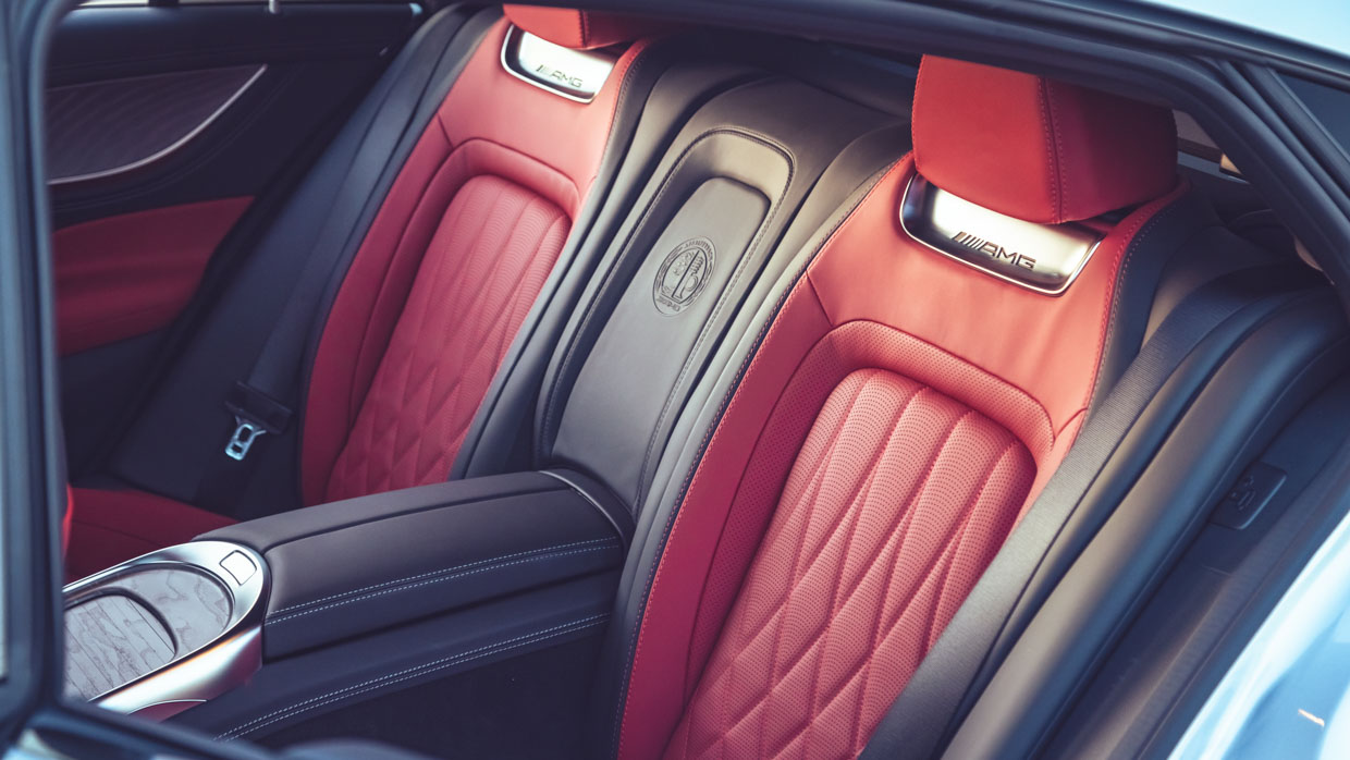 Mercedes-AMG GT 63 S E Performance 2023 back seats