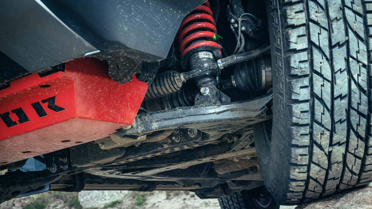 Nissan Patrol Warrior 2024 suspension