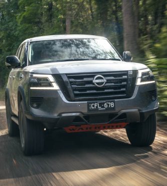 2023 Nissan Patrol Warrior night shot feature image