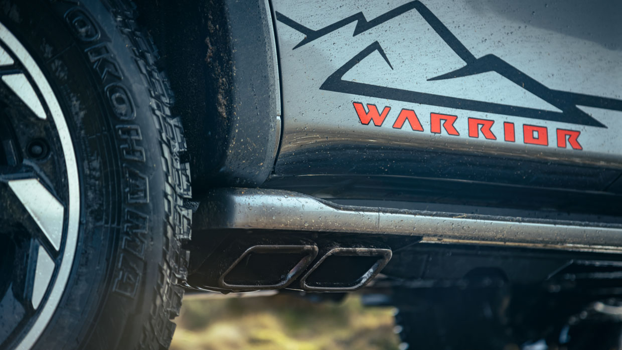 Nissan Patrol Warrior 2024 close up