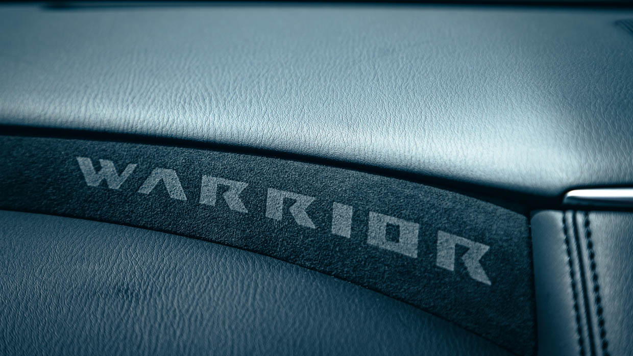 Nissan Patrol Warrior 2024 interior trim