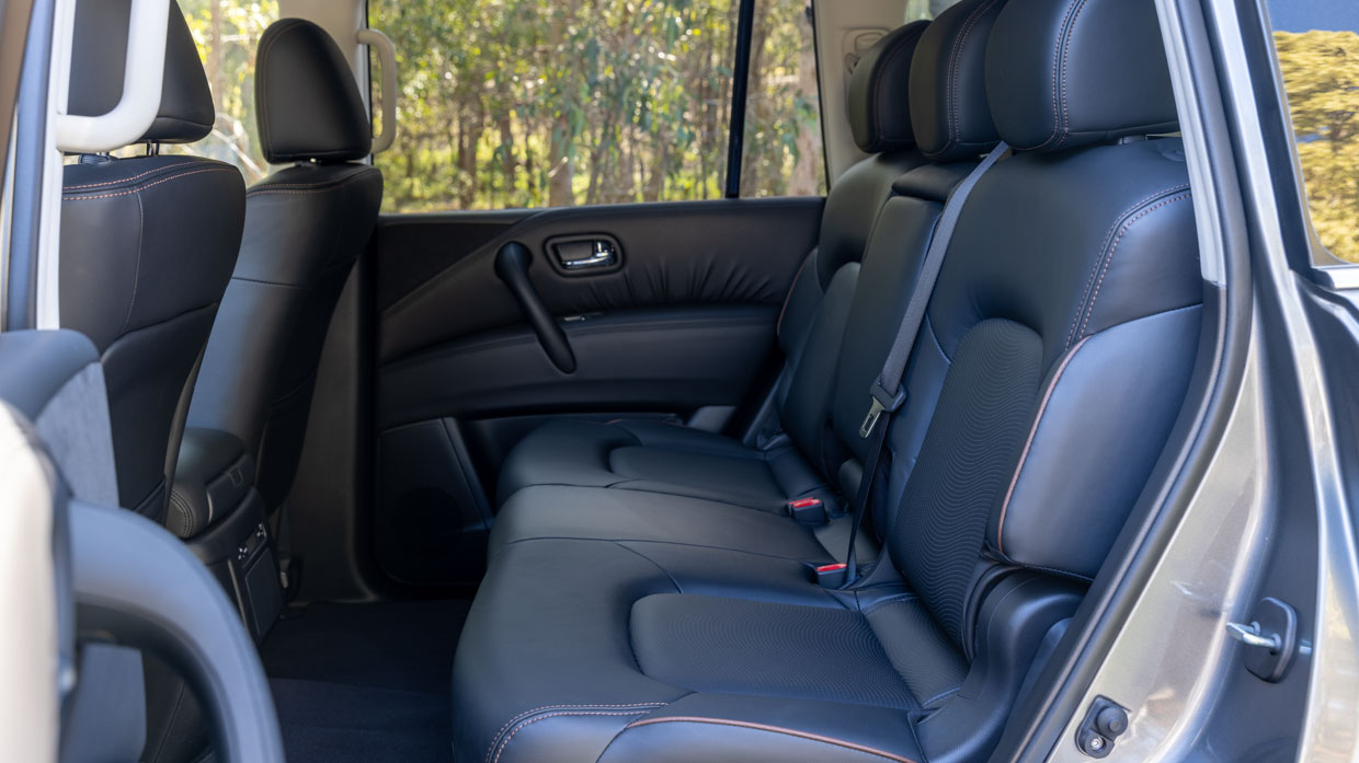Nissan Patrol Warrior 2024 interior second seats