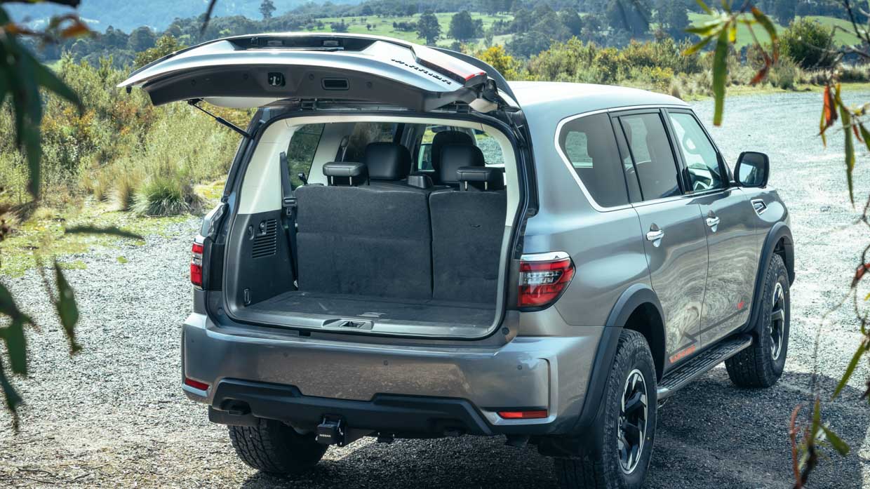 Nissan Patrol Warrior 2024 rear boot