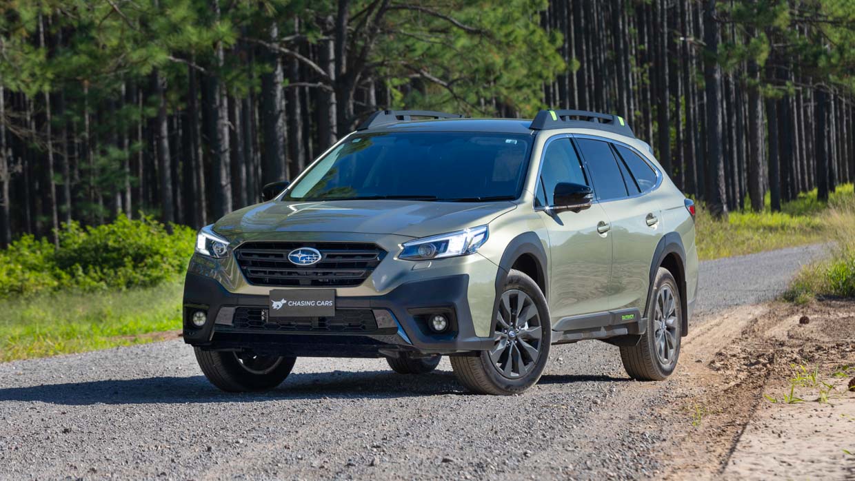 Subaru Outback Sport XT 2023 front 3/4 2