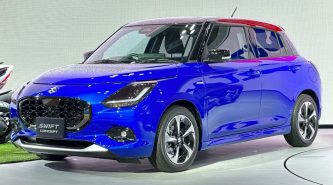 Next-generation Suzuki Swift unveiled at Japan Mobility Show