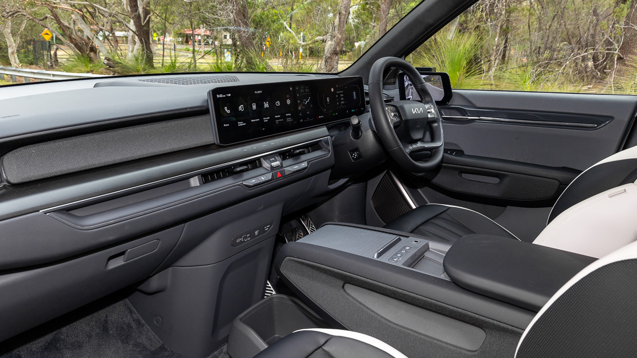 Kia EV9 GT-Line 2024 interior offset