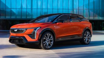 Cadillac officially unveils new Optiq midsize electric SUV